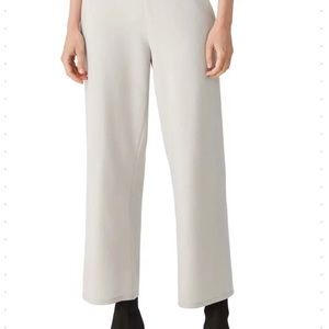 Eileen Fisher Wool High Rise Cropped Pants, never worn size Medium